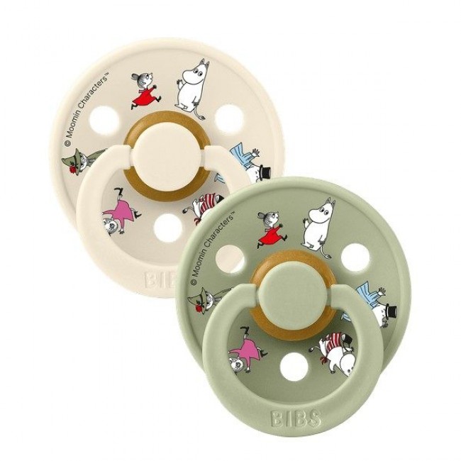 BIBS -   Moomin collection, Friends ivory