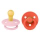 BIBS - dude Baby pink & Tango BIBS - dude Baby pink & Tango