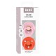 BIBS - dude Baby pink & Tango BIBS - dude Baby pink & Tango