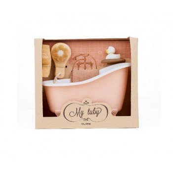 Mrs. Ertha - Kada za kupanje lutke roze