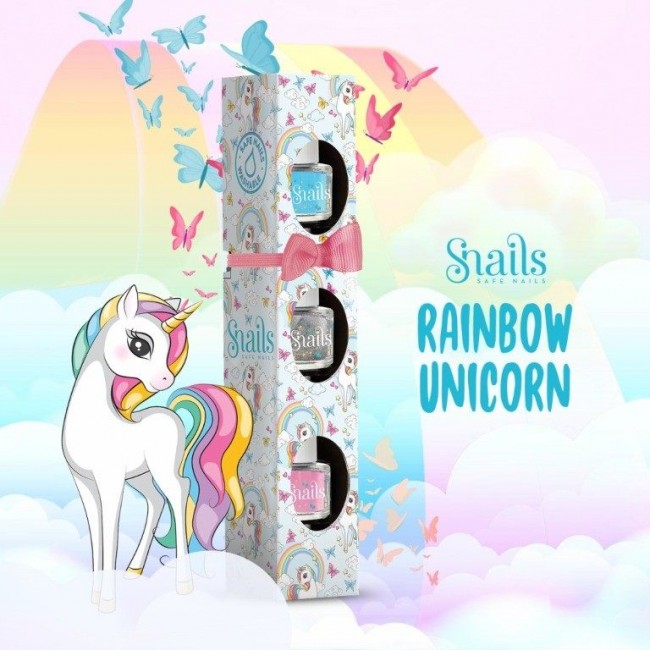 Snails - Lakovi za nokte, set Rainbow unicorn Snails - Lakovi za nokte, set Rainbow unicorn