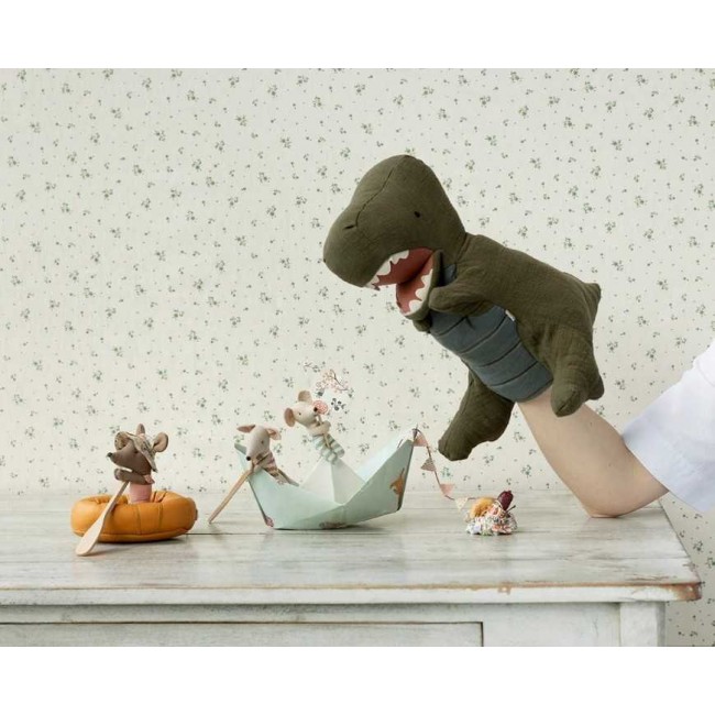 Maileg - Pamučna igračka za ruke dinosaurus