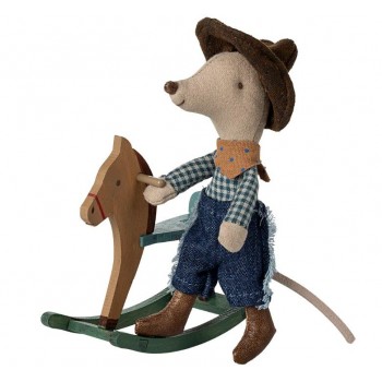 Maileg - Mišić mlađi brat kauboj