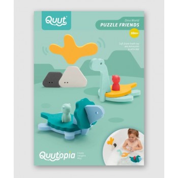 Quut - Bath Puzzle Dino world - igračka za kupanje Quut - Bath Puzzle Dino world - igračka za kupanje