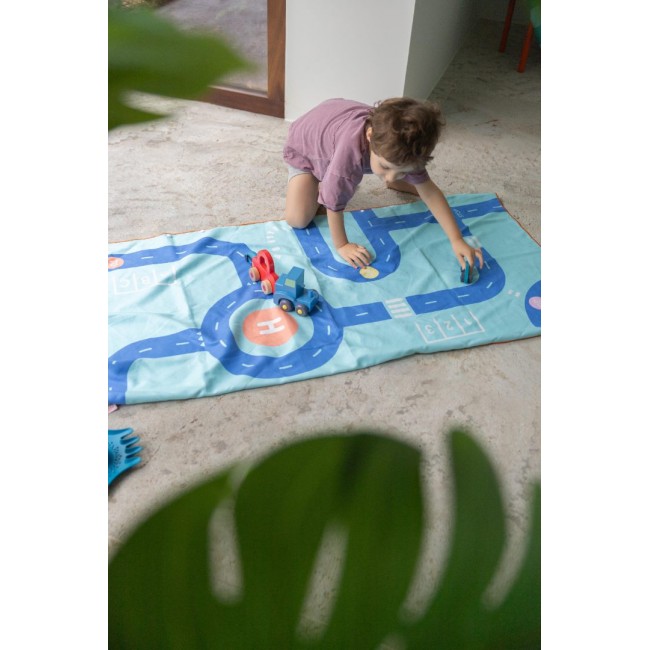 Quut - Peškir za plažu 140 x 70 cm, Staza za autiće