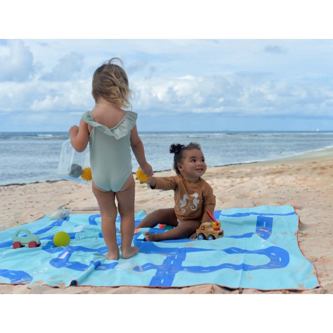 Quut - Peškir za plažu 180 x 180 cm, Staza za autiće