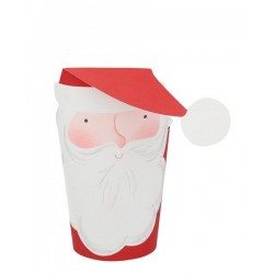 Meri Meri - Čaše Deda Mraz Meri Meri - Čaše Deda Mraz