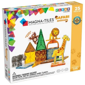 Magna-Tiles - Safari magnetne pločice 25 delova Magna-Tiles - Safari magnetne pločice 25 delova