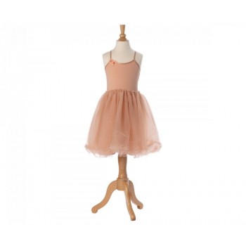 Maileg - Haljina za balerine, 2-3 godine kajsija