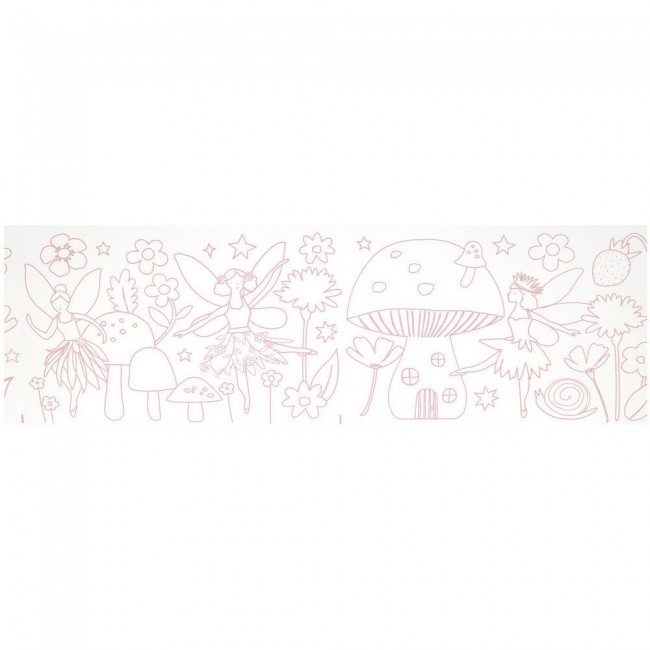 Meri Meri - Poster za bojenje sa bojicama vila