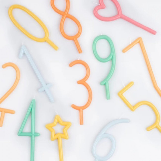 Meri Meri - Svećica za tortu broj 5