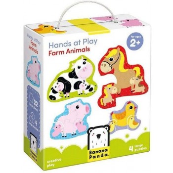 Banana Panda - Puzzle domaće životinje Banana Panda - Puzzle domaće životinje