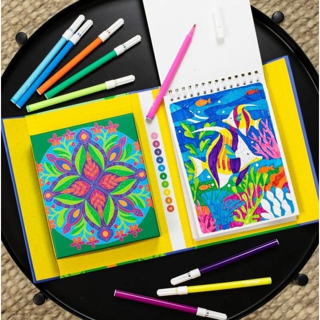 Tiger Tribe - Set za bojenje po brojevima Tropics