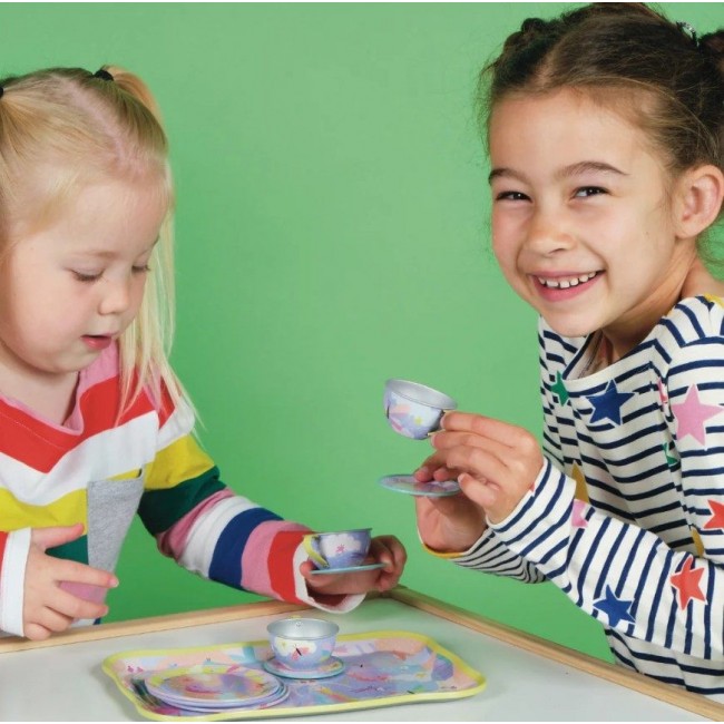 Floss and rock - Metalni muzički set za čaj Jednorozi i sirene