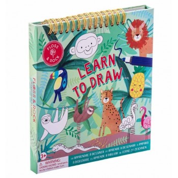 Floss and rock - Nauči da crtaš Džungla Floss and rock - Nauči da crtaš Džungla