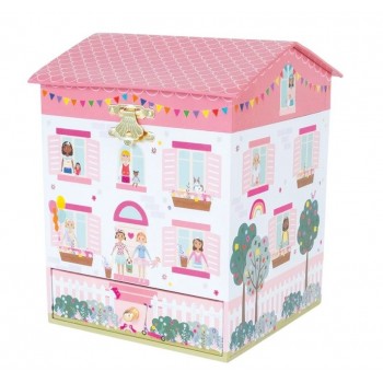 Floss and rock - Muzička kutija za nakit Kuća za lutke Floss and rock - Muzička kutija za nakit Kuća za lutke