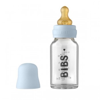 Bibs - Staklena flašica 110 ml Baby blue Bibs - Staklena flašica 110 ml Baby blue