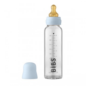Bibs - Staklena flašica 225 ml Baby Blue Bibs - Staklena flašica 225 ml Baby Blue