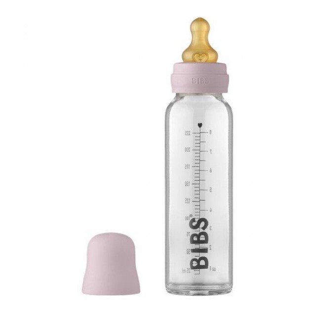 Bibs - Staklena flašica 225 ml Dusky Lilac