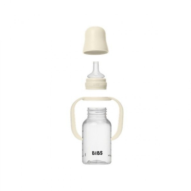 BIBS - Flašica PP sa psikom 150 ml ivory