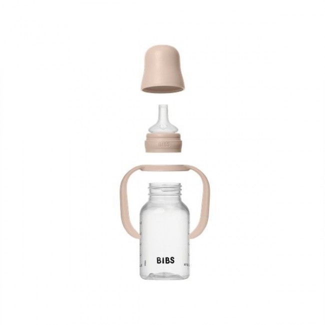 BIBS - Flašica PP sa psikom 150 ml blush