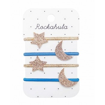Rockahula kids - Gumice za kosu mesec, zvezde
