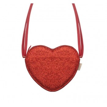 Rockahula kids - Torbica sjajno srce crveno