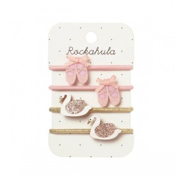 Rockahula kids - Gumice za kosu baletske patike i labudovi