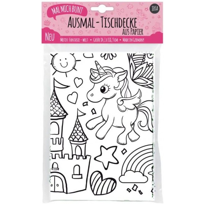 JEKA - Papirni stolnjak za bojenje Fantazija JEKA - Papirni stolnjak za bojenje Fantazija