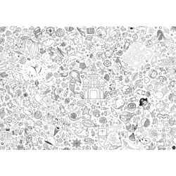 JEKA - Papirni stolnjak za bojenje Sirena JEKA - Papirni stolnjak za bojenje Sirena