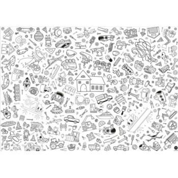 JEKA - Papirni stolnjak za bojenje Vozila JEKA - Papirni stolnjak za bojenje Vozila