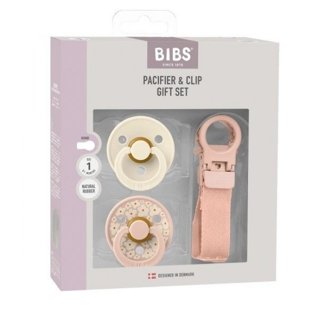 BIBS - Poklon set vezica i dude blush BIBS - Poklon set vezica i dude blush