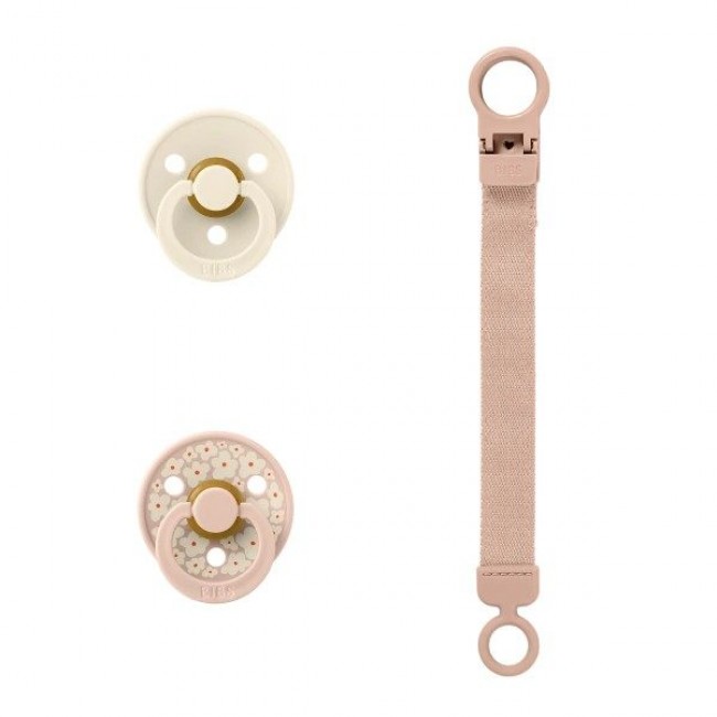 BIBS - Poklon set vezica i dude blush BIBS - Poklon set vezica i dude blush