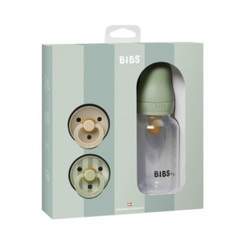 BIBS - Poklon set flašica i dude sage