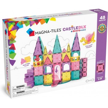 Magna-Tiles - Zamak magnetne pločice 48 delova Magna-Tiles - Zamak magnetne pločice 48 delova