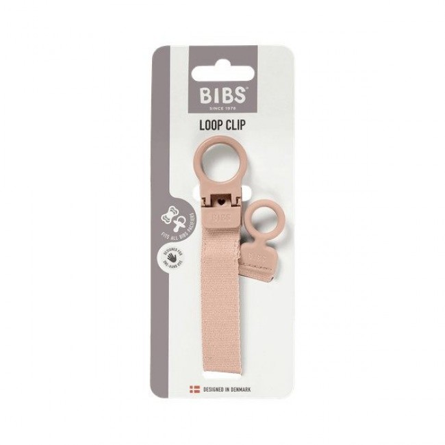 BIBS - Vezica za dudu clip loop Blush BIBS - Vezica za dudu clip loop Blush