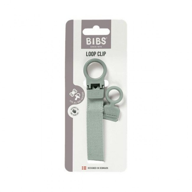 BIBS - Vezica za dudu clip loop Sage BIBS - Vezica za dudu clip loop Sage