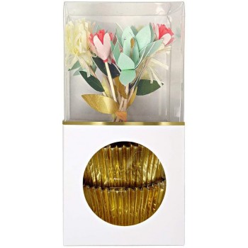 Meri Meri - Komplet za kapkejk cveće