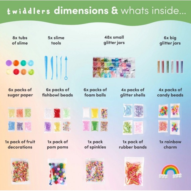 Twiddlers - Set ukrasi ljigavca