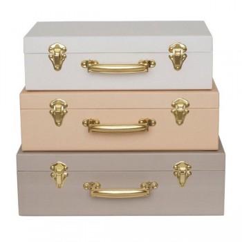 Jabadabado - Koferi za odlaganje bež