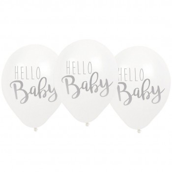 Jabadabado - Baloni Hello baby sivi Jabadabado - Baloni Hello baby sivi
