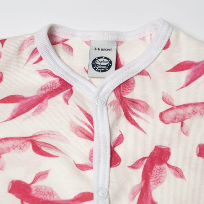 Capitano e Sirene - Bodi za bebe koi šarani