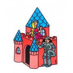 OMY - Bojanka sa nalepnicama Začarani zamak OMY - Bojanka sa nalepnicama Začarani zamak