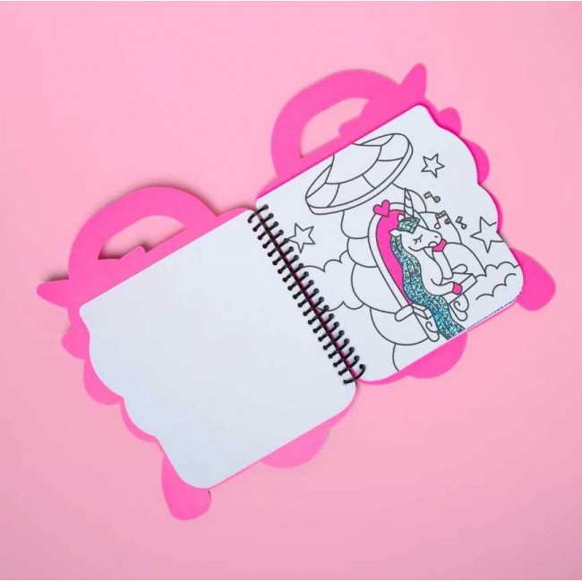 OMY - Bojanka sa nalepnicama i bojicama Jednorog