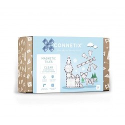 Connetix - Clear pack 34 dela Connetix - Clear pack 34 dela