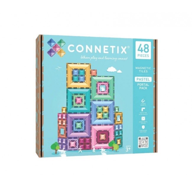 Connetix - Pastel portal 48 delova Connetix - Pastel portal 48 delova