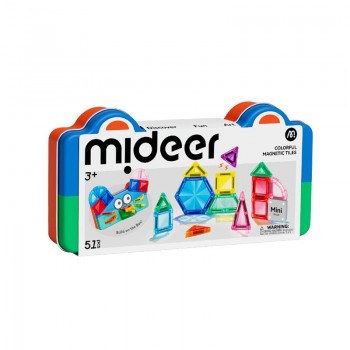 Mideer - Magnetne pločice mini, geometrija, 51 deo Mideer - Magnetne pločice mini, geometrija, 51 deo
