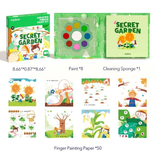 Mideer - Bojimo prstima - Tajna bašta