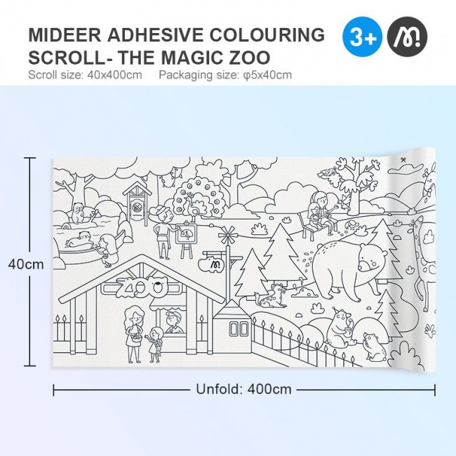 Mideer - Bojanka od 4 m, Magični zoološki vrt Mideer - Bojanka od 4 m, Magični zoološki vrt