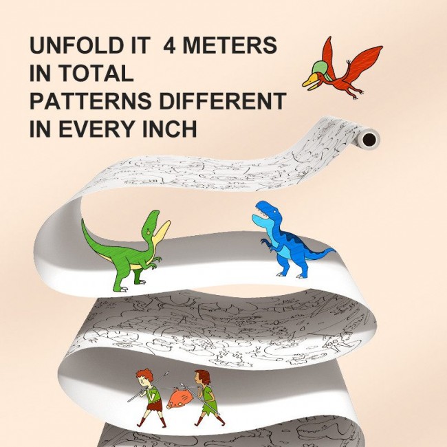 Mideer - Bojanka od 4 m, Magični zoološki vrt Mideer - Bojanka od 4 m, Magični zoološki vrt